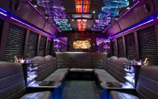inside party bus rentals